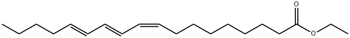 9(Z),11(E),13(E)-Octadecatrienoic Acid ethyl ester 结构式