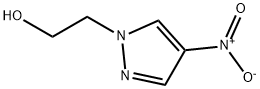 1-(2-羟基乙基)-4-硝基-1H-吡唑 结构式