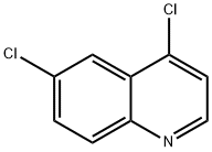 4,6-二氯喹啉 结构式
