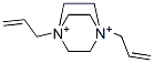 1,4-diprop-2-enyl-1,4-diazoniabicyclo[2.2.2]octane 结构式