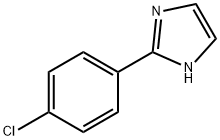 2-(4-氯苯基)-1H-咪唑 结构式