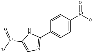 Imidazole, 2-(4-nitrophenyl)-4-nitro- 结构式