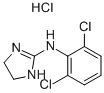 盐酸可乐定 结构式