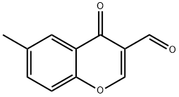 3-甲酰基-6-甲基色酮 结构式