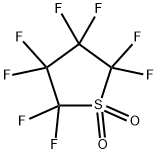octafluorotetrahydrothiophene 1,1-dioxide 结构式