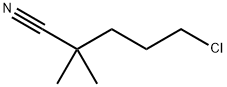 5-chloro-2,2-dimethyl-pentanenitrile 结构式