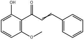 2′-HYDROXY-6′-METHOXYCHALCONE 结构式