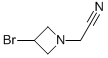 2-(3-Bromoazetidin-1-yl)-acetonitrile 结构式