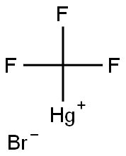 (trifluoromethyl)mercuric bromide 结构式