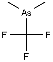 dimethyl-(trifluoromethyl)arsane 结构式