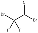 1,2-二溴-1-氯-2,2-二氟乙烷 结构式