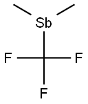 dimethyl-(trifluoromethyl)stibane 结构式