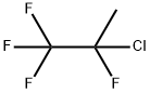 2-Chloro-1,1,1,2-tetrafluoropropane 结构式