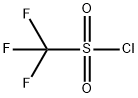 三氟甲烷磺酰氯 结构式