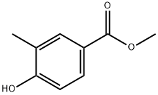 3-甲基-4-羟基苯甲酸甲酯 结构式