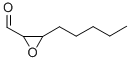 3-戊基-2-环氧乙烷甲醛 结构式