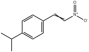 4-异丙基-Β-硝基苯乙烯 结构式