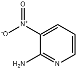 2-氨基-3-硝基吡啶 结构式