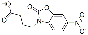 4-(6-NITRO-2-OXO-1,3-BENZOXAZOL-3(2H)-YL)BUTANOIC ACID 结构式