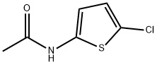 N-(5-氯噻吩-2-基)乙酰胺 结构式