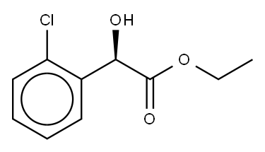 (R)-2-ChloroMandelic Acid Ethyl Ester 结构式