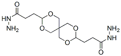 2,4,8,10-tetraoxaspiro[5.5]undecane-3,9-bispropionohydrazide 结构式