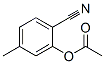 Benzonitrile, 2-(acetyloxy)-4-methyl- (9CI) 结构式