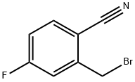 2-氰基-5-氟溴苄 结构式