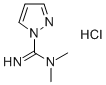 1H-PYRAZOLE-1YL-N,N-DIMETHYLAMIDINE HYDROCHLORIDE 结构式