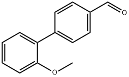 2'-甲氧基联苯-4-甲醛 结构式