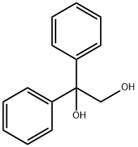 1,1-diphenylethane-1,2-diol 结构式