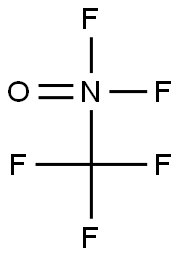 N,N-Difluoro-O-(trifluoromethyl)hydroxylamine 结构式