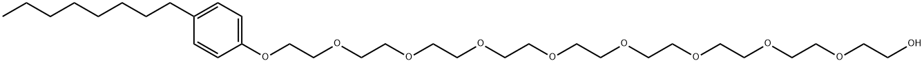 辛基酚聚醚-9 结构式