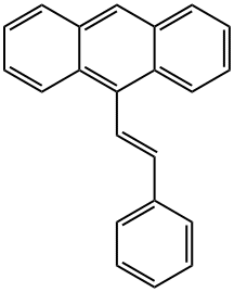 (E)9-(2-phenylvinyl)anthracene 结构式