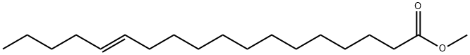 trans-13-Octadecenoic  methyl  ester 结构式