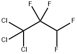 1,1,1-Trichloro-2,2,3,3-tetrafluoropropane 结构式