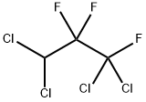 1,1,3,3-Tetrachloro-1,2,2-trifluoropropane 结构式