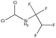 dichloromethyl(1,1,2,2-tetrafluoroethyl)silane  结构式
