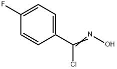 ALPHA-氯-4-氟苯甲醛肟 结构式