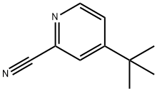 4-tert-Butylpyridine-2-carbonitrile 结构式