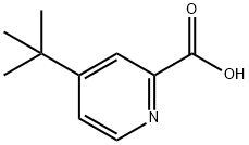 4 - 叔丁基吡啶甲酸 结构式