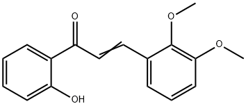 2,3-二甲氧基-2'-羟基查耳酮 结构式