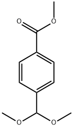 甲基4-甲酰苯甲酸酯二缩醛 结构式