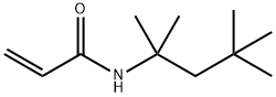 N-叔辛基丙烯酰胺 结构式
