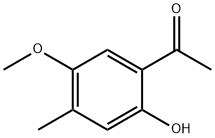 1-(2-HYDROXY-5-METHOXY-4-METHYL-PHENYL)-ETHANONE 结构式