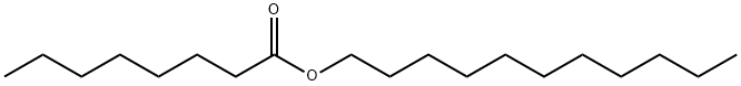 undecyl octanoate 结构式