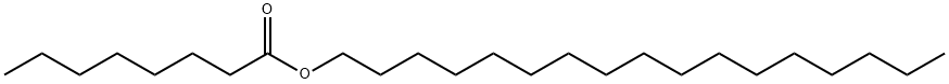 Octanoic acid, heptadecyl ester 结构式