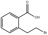 2-(2-溴乙基)苯甲酸 结构式