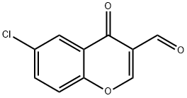 6-氯-3-甲酰基色酮 结构式