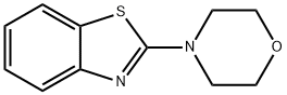 2-(吗啉-4-基)-1,3-苯并噻唑 结构式